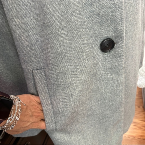 Liz Claiborne 3/4 Length Wool Pea Coat Size XL - Picture 4 of 13